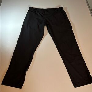 Mens Lululemon Black pants. 36 x 31 Golf/tech